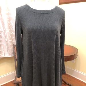 Peach Love Gray Dress